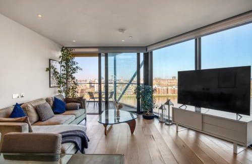 Nine Elms Apartamento | Battersea Power Station 2BR 2BA River View