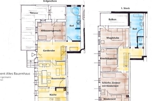 Steinbach am Attersee Apartamento | Bauernhaus Apartment 4 bis 10 Personen - Attersee-chalet Angermann