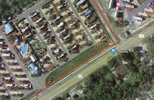 Carrabelle Cabaña | Bay Bliss1br/1ba- Season Special! Less than 5 minute walk to the beach