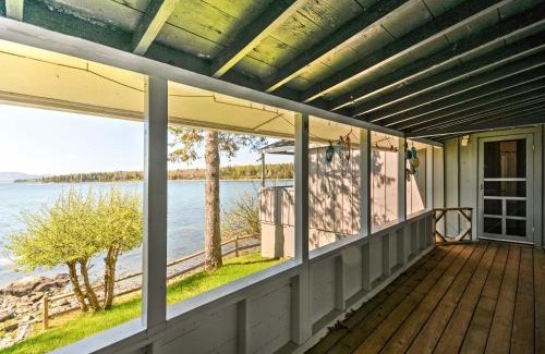 Hancock Casa | Bayfront Hancock Cottage with Beach Access and Views!