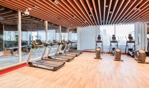 Business Bay Complejo | Bayz Business Bay Lux Studio with Resort Amenities