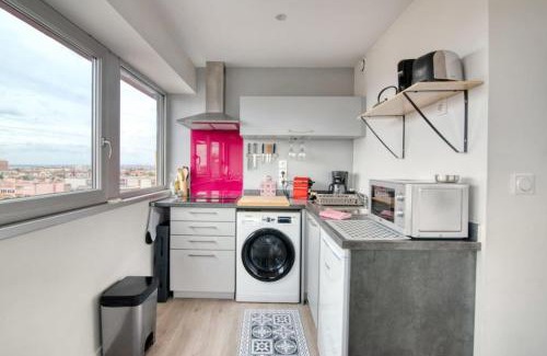 Minimes - Barriere de Paris Apartamento | Bd Minimes Parking Free - Proche gare - Vue