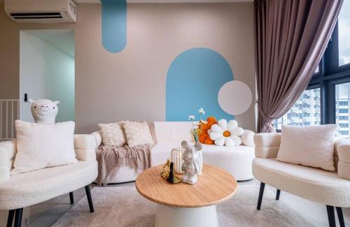 Taman Pertama Apartamento | Bea Bea's Kidz Dreamland Mini Horse 4br 11pax MRT