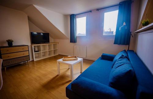 Saint-Martin-du-Littoral Apartamento | Beach à Bâbord - plage 400m, 4 Personnes, Le Havre