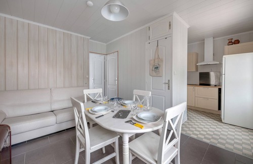 La Bernerie-en-Retz Casa | Playa a 200 m, casa de una sola planta, 4 personas.