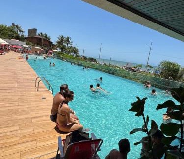 Itacolomi Apartamento | Beach club Pé na Areia