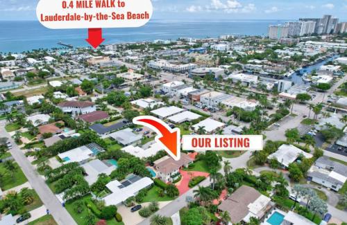 Lauderdale-by-the-Sea Casa | Beach Duplex - 3br 5ba Manor with Heated Pool