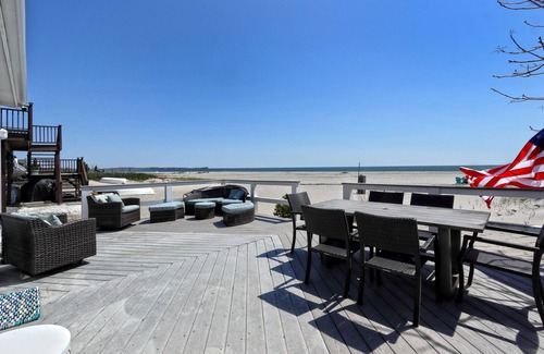 Devon Casa | Beach front home with deck, balcony and private beach!