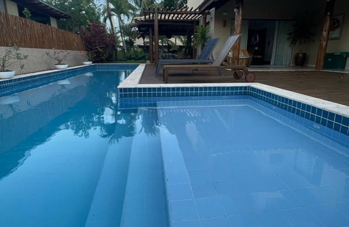 Itacimirim Casa | Beach House in Guarajuba 5 Suites Cond. Genipabu Summer Place Background with Lagoon