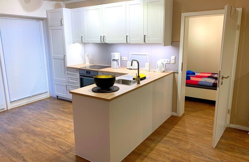 Itzehoe Apartamento | Beach House im Zentrum Itzehoes mit Kostenlosem Parkplatz und Terrasse