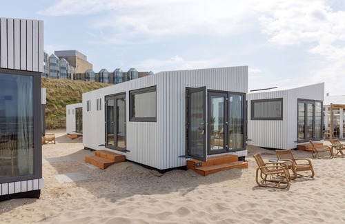 Zandvoort Chalet De Esquí | Casa de Playa en Zandvoort con Vista al Mar