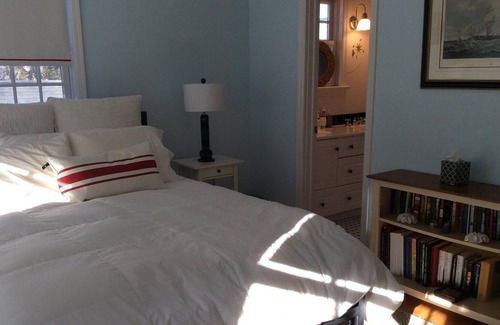 Rowayton Casa | Casa de playa con playa privada y amarre propio.