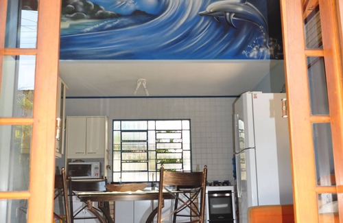 Paulo Lopes Casa | Casa de playa con baño privado, aire acondicionado, cielo, barbacoa y una gran ubicación