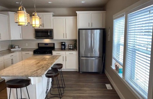 South Haven Casa | Beach inspired vacation home with new pool, hot tub & pool house for our guests!