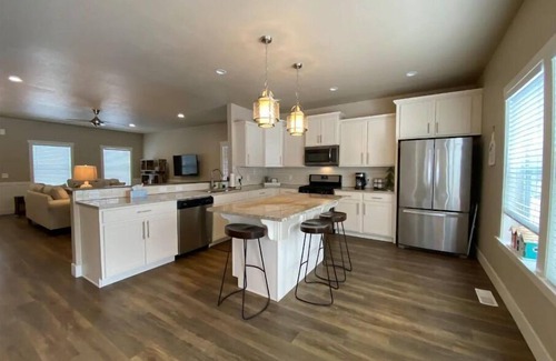 South Haven Casa | Beach inspired vacation home with new pool, hot tub & pool house for our guests!