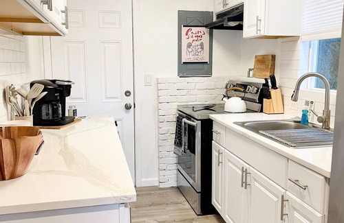 Vashon Island Casa | Beach view getaway with deck, gas grill, firepit and W/D