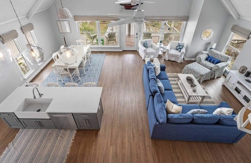 Gulf Shores Casa | Beach View, Private Pool, Spiral Slide, Pets welcome!
