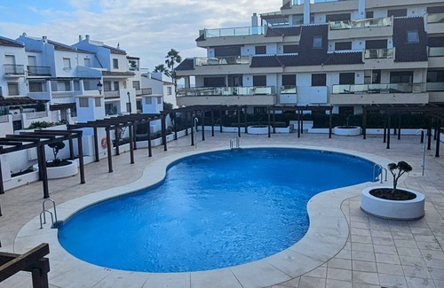 Castillo de Sabinillas Apartamento | Beachfront Puerto de la Duquesa with Sea and castle views