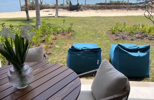 Grand Gaube Apartamento | Beachfront 2-bedroom apartment in marvelous Grand Gaube