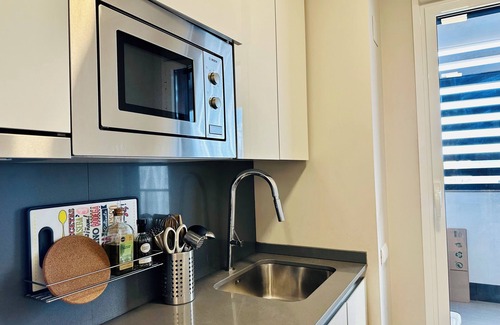 El Besos i el Maresme Apartamento | Beachfront 2-bedroom apartment with sea view