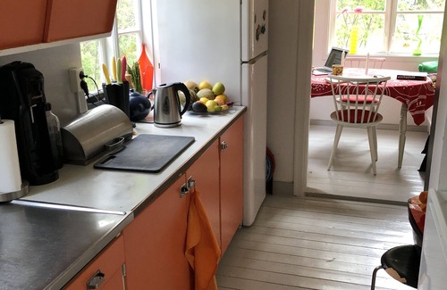Aahus Casa | Casa frente a la playa del verano clásico para la familia en Ahus. Ideal para familias con niños