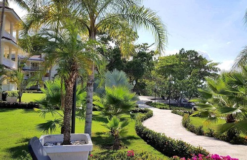 Playa Chiquita Apartamento | Beachfront condo in downtown Sosua, guest-friendly, sea views