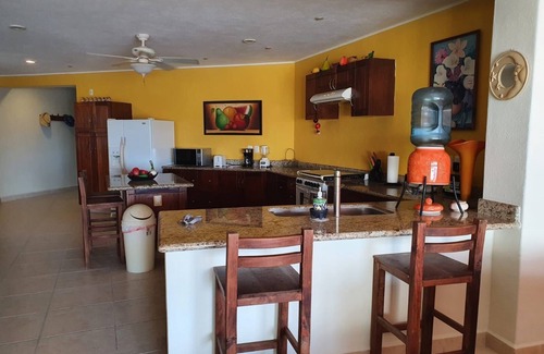 Emiliano Zapata Condominio | Beachfront condo - steps to sand and surf