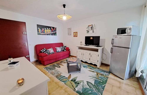 Marseillan Apartamento | Apartamento de 2 habitaciones con jardín privado y acceso directo a la playa