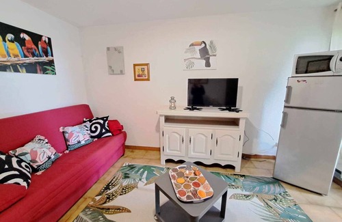 Marseillan Apartamento | Apartamento de 2 habitaciones con jardín privado y acceso directo a la playa