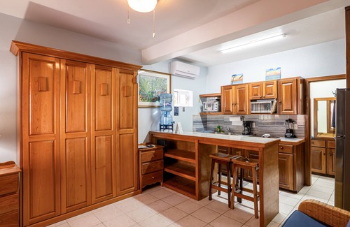 San Pedro Condominio | Beachfront dog-friendly condo with pool - walk to ocean from beachfront veranda