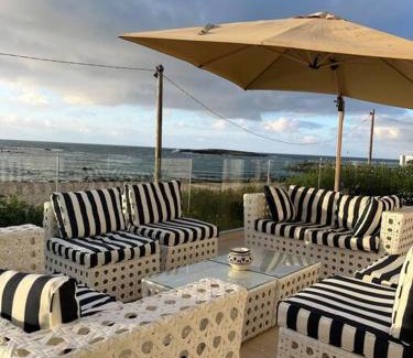 Skhirat Plage Casa | Beachfront Escape - Panoramic View and Spacious Terrace