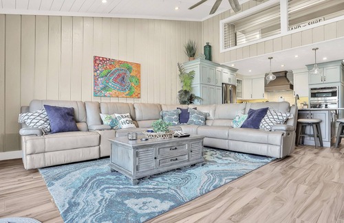 Sea Dunes Casa | Beachfront Home w/High-Speed WiFi, Gorgeous Deck, Outdoor Shower, & Central AC
