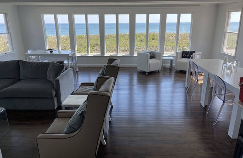 Waveland Casa | Beachfront House - Can't get any closer to the beach than this home!