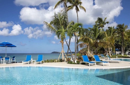 Flag Hill Complejo | Beachfront LimeTree Resort 1-Bedroom Suite + Amenities