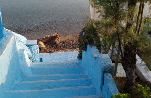 Korithion Apartamento | Beachfront luxury apartment, 2nd floor, amazing view On the sand I I
