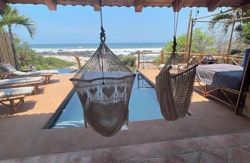 Troncones Casa | Beachfront Luxury home /w hot tub and infinity pool