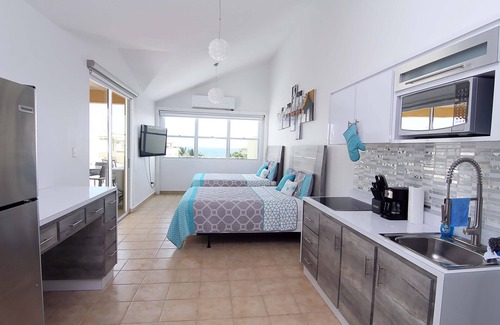 Jobos Apartamento | Beachfront Modern Loft with Large Private Terrace