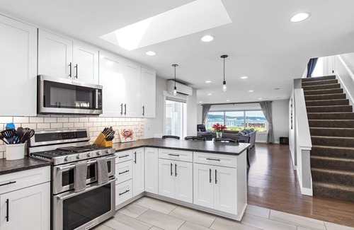 Camano Island Casa | Frente a la playa - N. Camano; monte Baker y Sunset View; 4 habitaciones y 4 camas literas