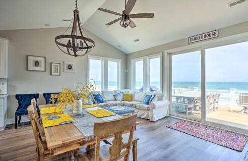 Topsail Beach Casa | Beachfront Oasis with 2 Large Decks, BBQ and Views!