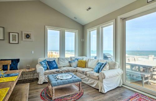 Topsail Beach Casa | Beachfront Oasis with 2 Large Decks, BBQ and Views!