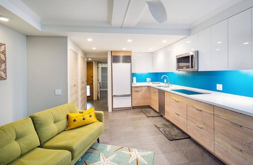 Makaha Condominio | PARAISO EN LA PLAYA - VISTA DIRECTA AL MAR - TENIS, PISCINA, JACUZZI, A / C, W / D