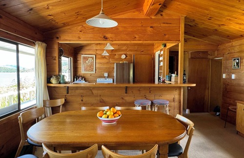 Cooks Beach Casa | Frente a la playa (Flaxmill Bay) Whitianga