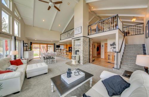 Sandpoint Casa | Beachfront Sagle Retreat with Boat Dock and Lift