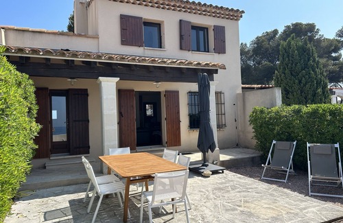 Sausset-les-Pins Casa | Villa frente al mar, terraza y aire acondicionado, 5 min de playa.