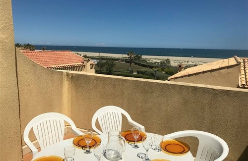 Port Leucate Villa | Casa T2 frente al mar con terraza, aparcamiento privado y acceso directo a playa - Port Leucate