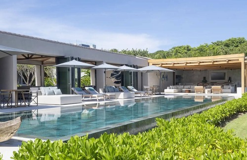 Punta Negra Casa | Beachfront Villa w/Sports Simulator, Game Room & Private Bowling I Movie Theater & Sauna
