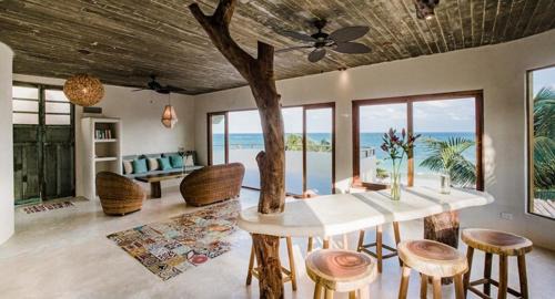 Zona Hotelera Villa | Beachfront villas in Tulum beach- Best location!
