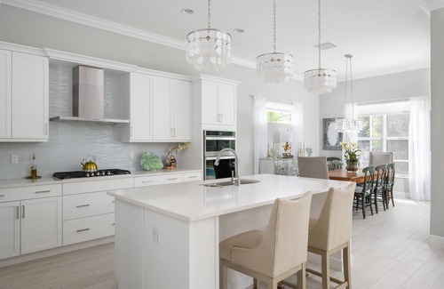 Wabasso Beach Casa | 3 BR, 3 baths home: Heated pool and Walk to the beach. Sleeps 10!
