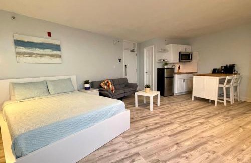 Lenox Park Apartamento | Beachside Studio w Ocean View Steps to the Sand