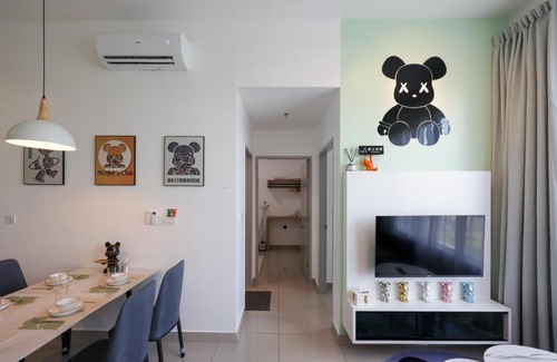 Malacca City Apartamento | Bear Paw Retreat Cityview Apartment Amber Cove